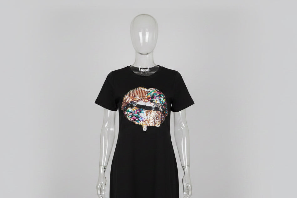 Jazz Black w/Gold Lip T-shirt