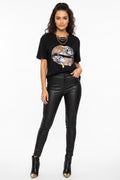 Jazz Black w/Gold Lip T-shirt