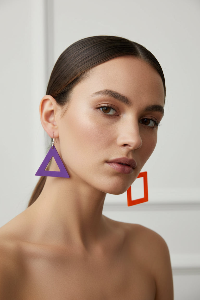 Sashe' Mix n Match Bold Colored Earrings