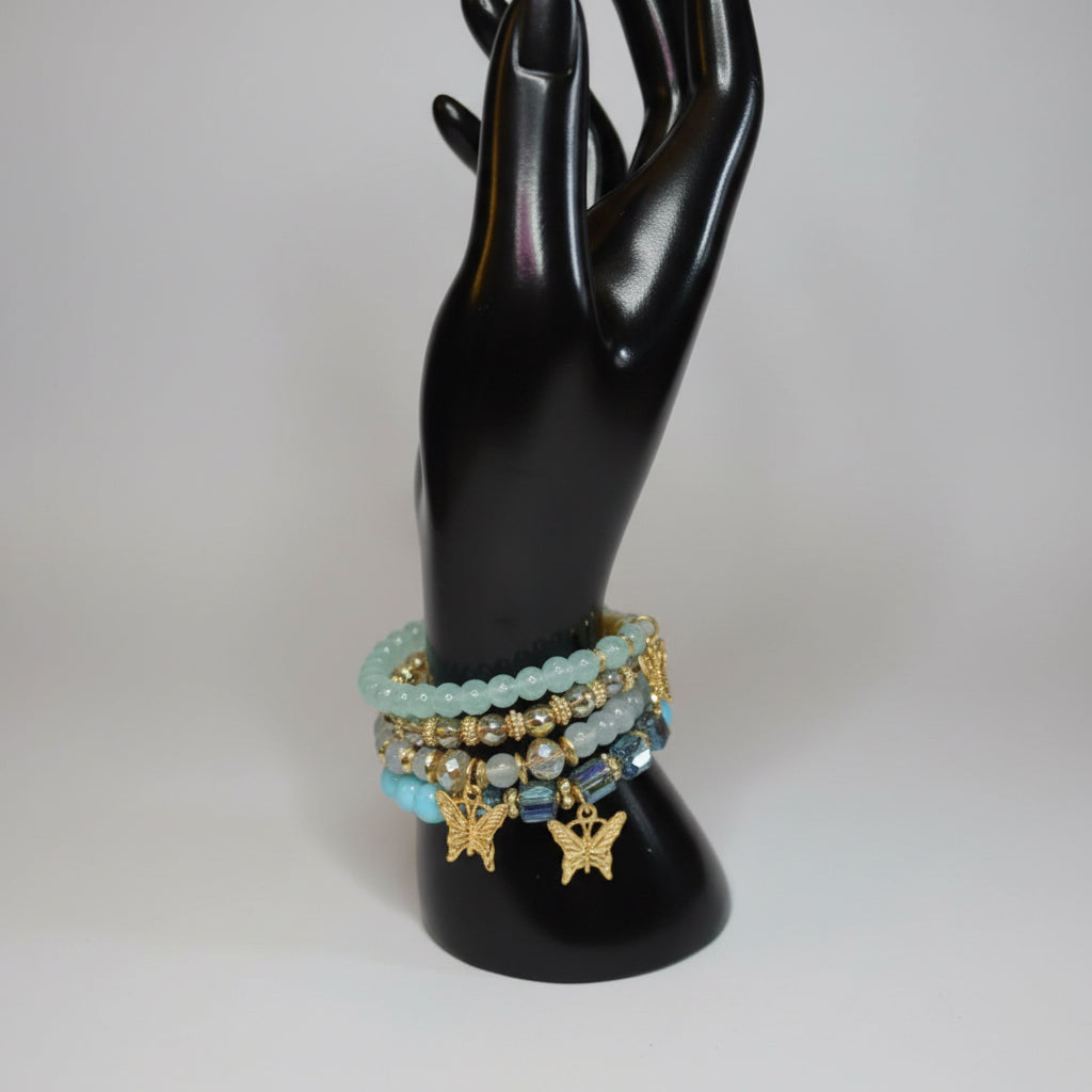 Evolve Butterfly Bracelet Set