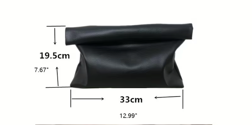 Kami Black Clutch