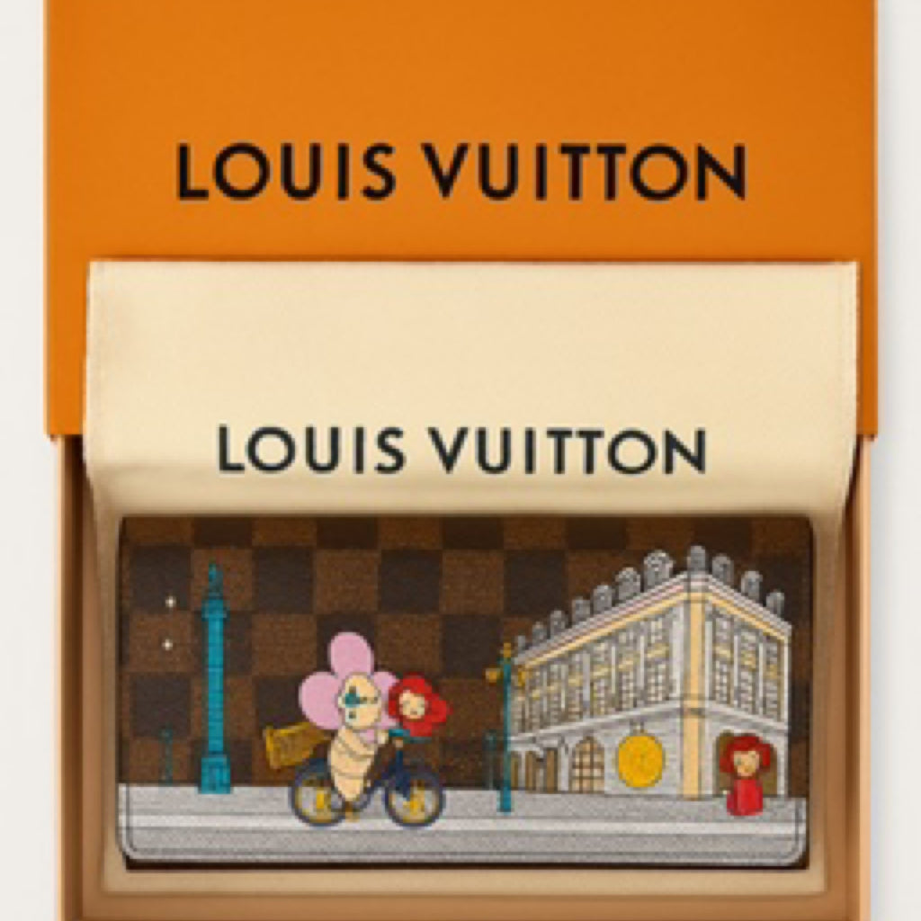 Louis Vuitton Sarah Wallet w/Design (Ballernia Pink)